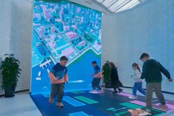 GD-DOB Series Floor LED Display-Intelligent Interactive Experience.gif
